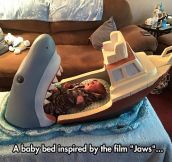 Jaws Themed Baby Bed