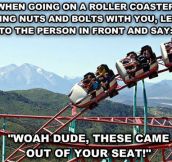 Roller Coaster Prank Idea