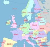 Common European Surnames