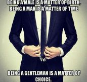 Being A Man