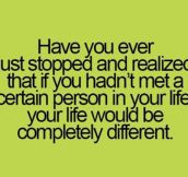 Have You Ever Stopped And Realized