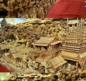 Chinese sculptor spends 4 years in this Masterpiece!