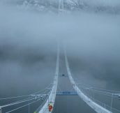 Hardanger Bridge in Norway
