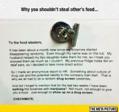 Never Mess With Other People’s Food
