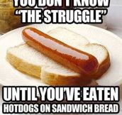 I Figure I’m Not The Only One With The Hot Dog Struggle