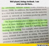 Well Played, Biology Textbook