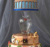 Awesome Beauty And The Beast Cake