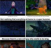 Apparently Frozen And The Lion King Are The Same Movie
