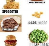 Pronounce Food While Eating It