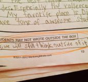 9-Year-Old Student Has Some Standardized Test Sass