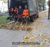 Russian Street Cleaning
