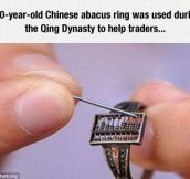 Ancient Abacus Ring