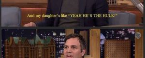 That Time Ruffalo Took His Daughter To Preschool