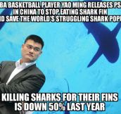 Yao Ming Doing It Right