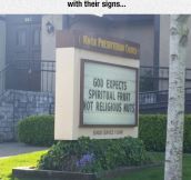 Church Sense Of Humor