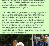 This Old Woman Had Never Been On A Motorcycle Before, But It Was On Her Bucket List. These Bikers Did Something She Never Expected.