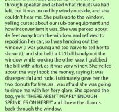 This Rude Woman Threw Donuts At The Cashier Because It Had No Sprinkles. But What Followed Is Priceless.
