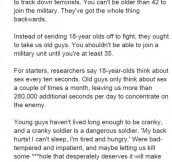 Man Is Laughed At & Shown The Door When He Went To Join The Military. His Reply To Them Makes The Most Sense Ever.