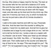 He Could See A Hungry Mom Sit In A Mcdonalds & Only Buy A Meal For Her Son. But The Mom Is Stunned When He Did This.