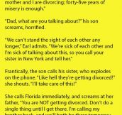 He Called His Son To Tell Him He Is Divorcing. But The Truth Will Floor You