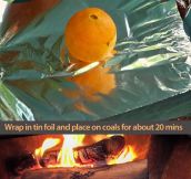 Oranges, Fire And Pure Deliciousness