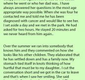 Girl’s Father Left When She Was Four Years Old. Her Mom Was Shocked When She Said This.