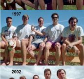 This Group Of Friends Took A Picture Every 5 Years