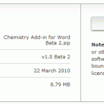 chemistry-addin