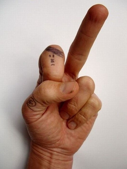 clip image00818 The Best Creative Drawings on Fingers