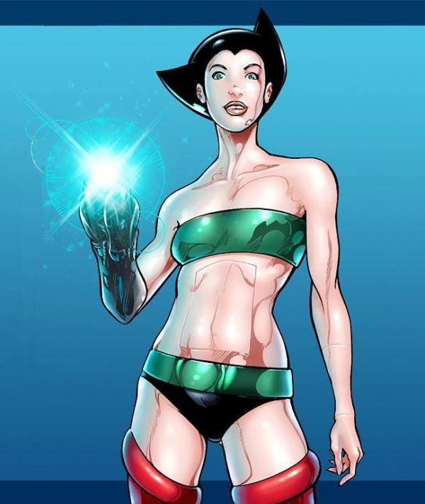 03 Astroboy If Our Favorite Male Superheros Were Sexy Women