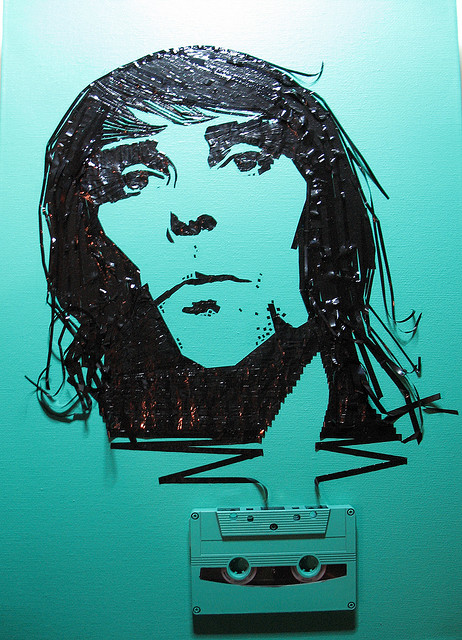 Ian Brown Erika Simmons Creates Amazing Celebrity Portraits with Cassette Tapes (34 Pics)