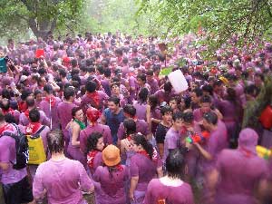 wine pouring1 The 10 Weird Festivals Where People Throw Things At Each Other