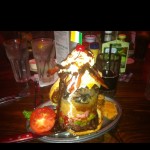Asked for a burger with everything on it.
