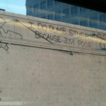 Some good, honest graffiti