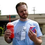 The reality of free slurpee day at 7-11...