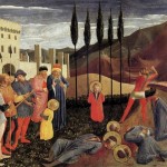 The Beheading Of Sait Cosmas And Saint Damian By Fra Angelico