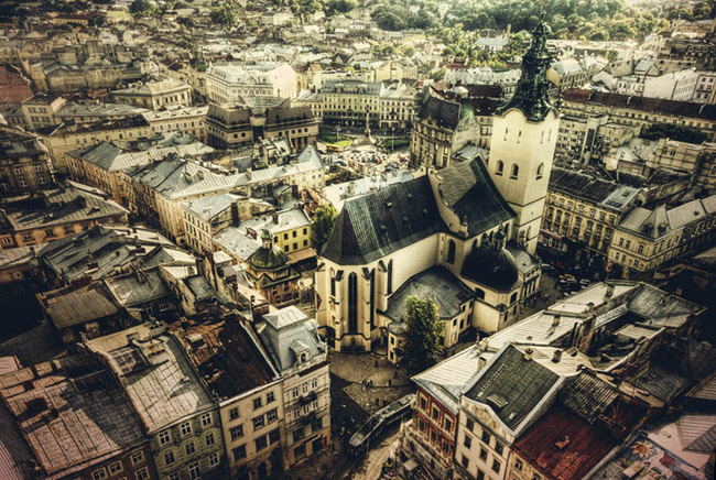 lviv-ukraine-skyline-aerial