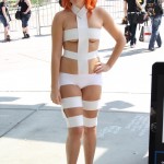 Dressed as Leeloo from the 5th Element for Fan Expo!