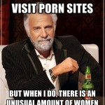 I don't always visit porn sites