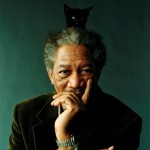 Morgan Freeman with a cat on his head. Your argument is invalid.