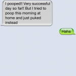 My wife is pregnant and these type of texts are not uncommon...