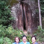 That cave looks like a...