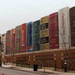 The Kansas City Library is made out of books