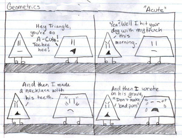 Triangles are assholes
