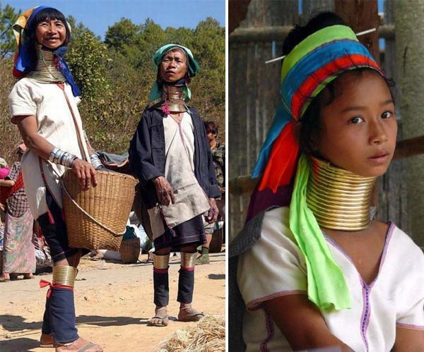 neck rings The 10 Most Weird Body Deformation Practices