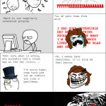Girlfriend sexytime rage