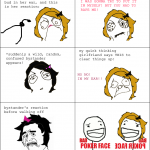 This happened to me and my girlfriend at college