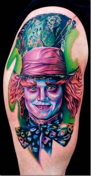 Alice in Wonderland 50 Most Awesome Movie Inspired Tattoos