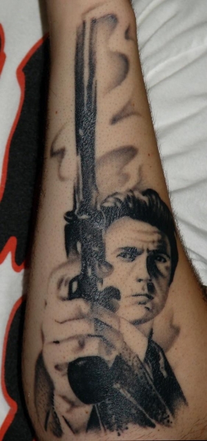 Dirty Harry 50 Most Awesome Movie Inspired Tattoos