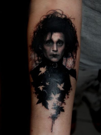 Edward Scissorhands 50 Most Awesome Movie Inspired Tattoos